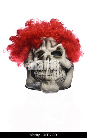Capelli rossi maschera fantasma Foto Stock