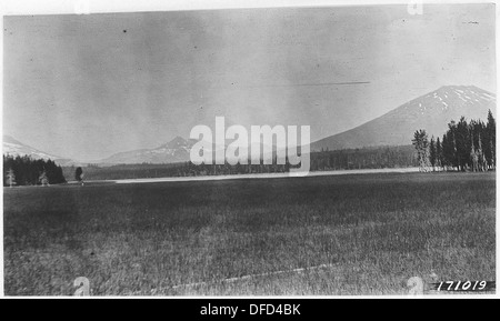 Elk Lake gamma, Deschutes foresta, Oregon, 1922 299213 Foto Stock