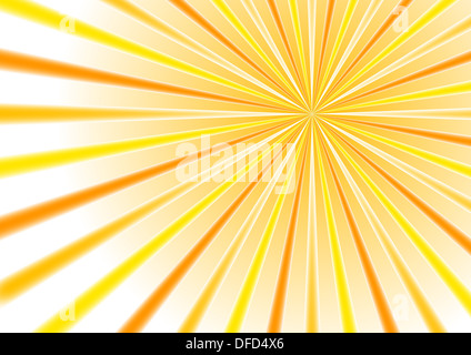 Bright multi-fasci colorati e linee su uno sfondo luminoso Foto Stock