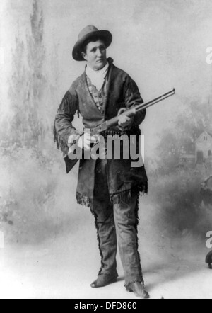 Calamity Jane, Martha Jane Cannary noto come Calamity Jane. American frontierswoman Foto Stock