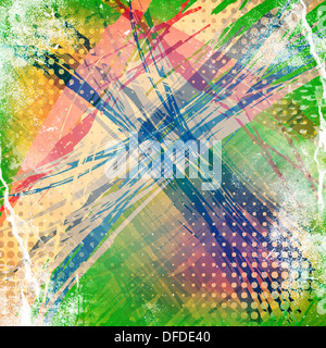 Bellissimi sfondi rétro Foto Stock