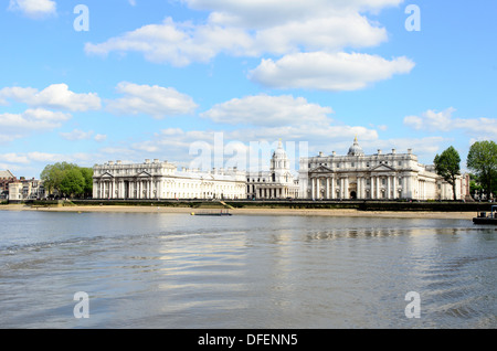 Old Royal Naval College di Greenwich - Londra, Inghilterra Foto Stock