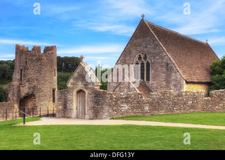 Farleigh Hungerford Castello, Somerset, Inghilterra, Regno Unito Foto Stock