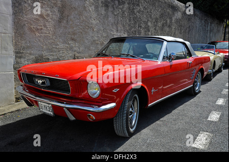 Mustang Convertible auto. Foto Stock