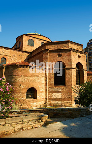 Il XIV secolo il monastero bizantino di Vlatades ( Vlatadon ) una paleocristiana e monumenti bizantini di Salonicco, Grecia. Foto Stock