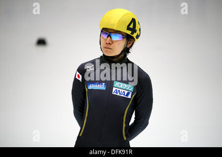 Seoul, Corea del Sud. 6 Ottobre, 2013. Yui Sakai (JPN) Short Track : durante le signore 1000m Quarti di Finale a ISU World Cup a Seul, in Corea del Sud . Credito: Jun Tsukida AFLO/sport/Alamy Live News Foto Stock