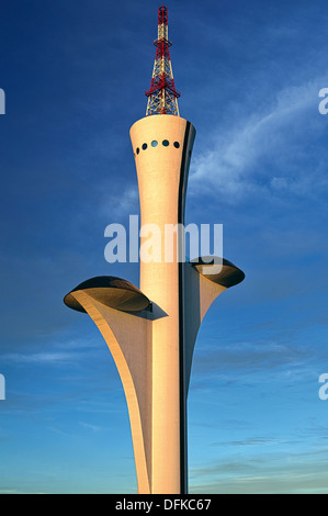 Il Brasile, Brasilia: Digital TV Tower da Oscar Niemeyer Foto Stock