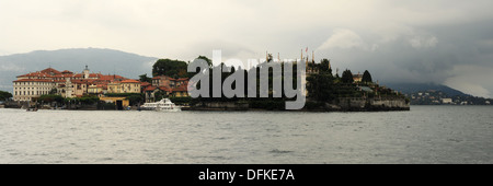 L'isola bella sul lago Maggiore, Italia Foto Stock