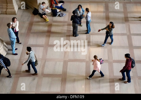 Edificio 7 all'interno del campus del MIT Foto Stock