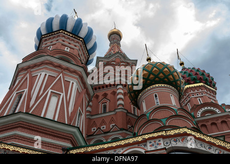 Cattedrale di San Basilio, piazza Rossa di Mosca, Russia Foto Stock
