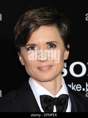 Hollywood, California, USA. Il 7 ottobre, 2013. Kimberly Peirce arriva per la premiere del film 'Carrie" presso il teatro Arclight. Credito: Lisa O'Connor/ZUMAPRESS.com/Alamy Live News Foto Stock