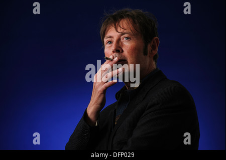 Il DBC Pierre, Man Booker Prize autore vincitore, frequentando la Edinburgh International Book Festival, giovedì 22 agosto 2013. Foto Stock