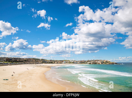 La spiaggia di bondi vista in Sydney Australia Foto Stock