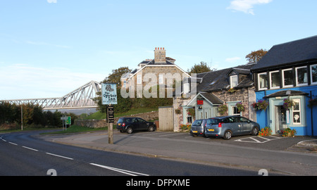 La Oyster inn e connel bridge scozia settembre 2013 Foto Stock