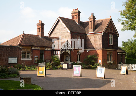 Sheffield Park Station ingresso, Blue Bell Railway Foto Stock