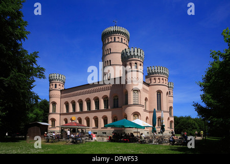 Granitz castello vicino Binz, Ruegen isola, Mar Baltico, Meclemburgo-Pomerania, Germania Foto Stock