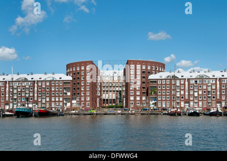 ( Amsterdam Zeeburg -- Java - KNSM Eiland - ) Paesi Bassi Olandese moderno city town Foto Stock
