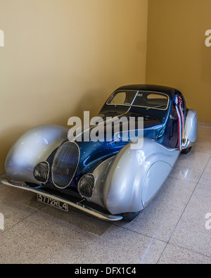 Un lago Talbot 150 C SS Sport Coupe presso il Museo Nethercutt Sylmar in California Foto Stock