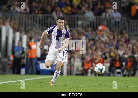 Barcellona, Spagna, 5 ottobre 2013. 5 Ottobre, 2013. Antonio Rukavina (Valladolid) Calcio : Spagna " Liga Española" corrispondono tra Barcellona e Valladolid, allo stadio Camp Nou a Barcellona, Spagna, 5 ottobre 2013 . © AFLO/Alamy Live News Foto Stock