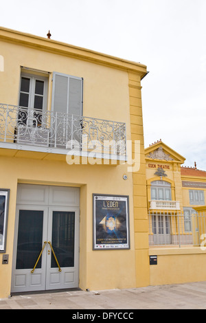 Eden Theatre in La Ciotat (Francia),il più antico teatro di film in tutto il mondo Foto Stock