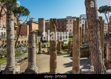 Largo di Torre Argentina è una piazza di Roma, Lazio, l'Italia, Europa Foto Stock