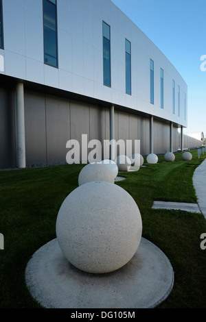 Viste intorno a Canberra International Airport Foto Stock