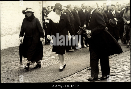 Foto Ak Königin Juliana der Niederlande, Empfang; Foto Stock
