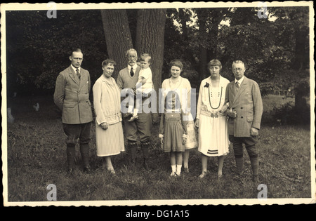 Foto Ak Prinz Heinrich von Preußen, Sigmund und Waldemar; Foto Stock