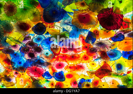 Bellagio lobby e soffitto in Las Vegas Foto Stock