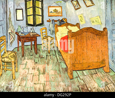 Camera da letto di Arles di Vincent Van Gogh 1888 Foto Stock