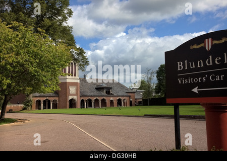 Ondaatje Hall, Blundell's School, Tiverton Foto Stock