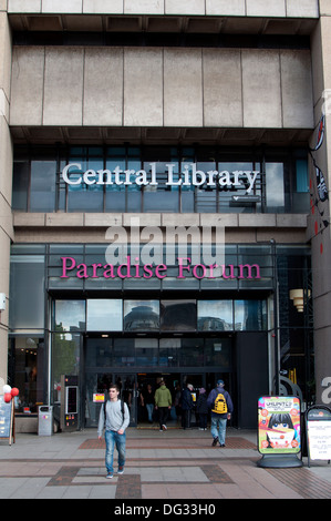 Biblioteca centrale e Paradise Forum, Birmingham, Regno Unito Foto Stock