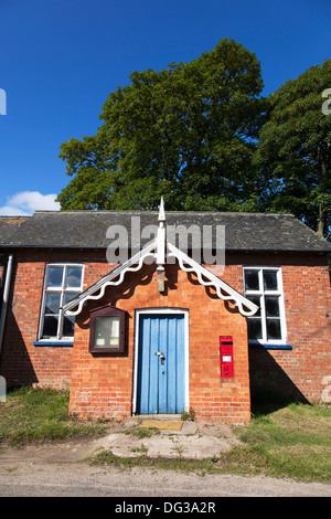 Un village hall nel Lincolnshire, England, Regno Unito Foto Stock