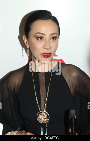 Hong Kong, Cina. Undicesimo oct, 2013. Carina Lau assiste Harper's Bazaar XXV Anniversario cerimonia parte di Hong Kong, Cina venerdì 11 Ott 2013. © TopPhoto/Alamy Live News Foto Stock