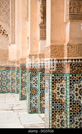 Ben Youseff Medrassa in Marrakech Foto Stock
