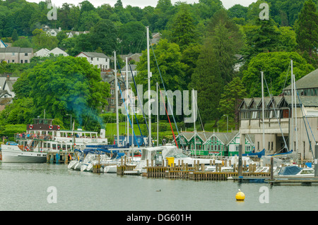 Bowness-on-Windermere, Cumbria, Inghilterra Foto Stock