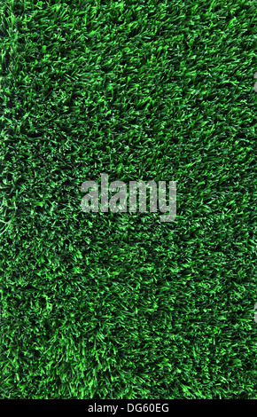 Di erba artificiale campo Vista Superiore Texture Foto Stock