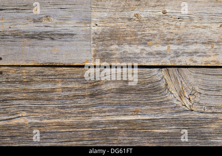 Vecchio weathered legno texture di sfondo Foto Stock