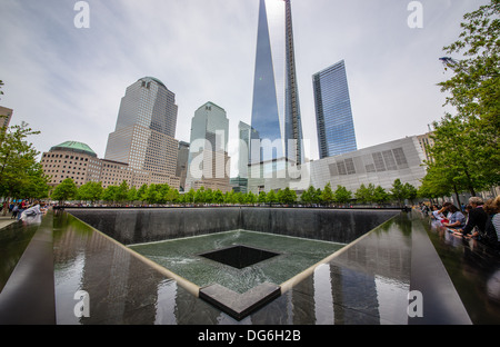World Trade Center; la parte inferiore di Manhattan, NY Foto Stock