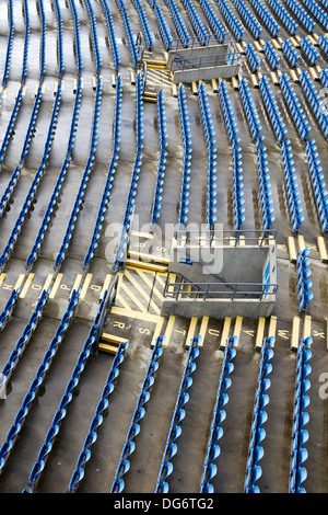 Vista aerea di posti a sedere presso Headingley Cricket Stadium Foto Stock