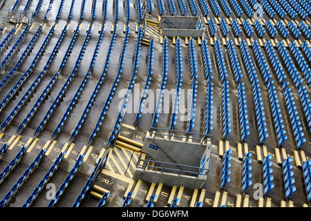 Vista aerea di posti a sedere presso Headingley Cricket Stadium Foto Stock