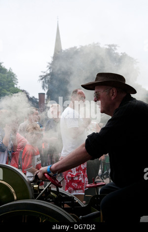 Masham motore a vapore Rally 2013. Foto Stock