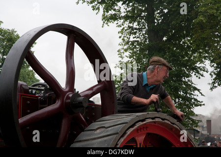 Masham motore a vapore Rally 2013. Foto Stock