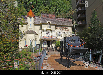 Il misterioso Mansion di Gatlinburg, Tennessee Foto Stock