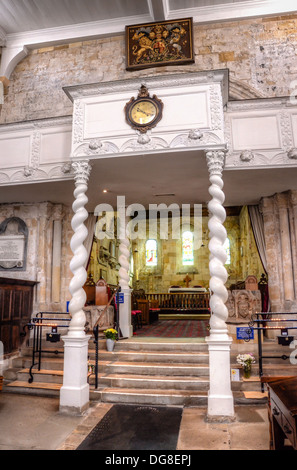 Chiesa di Santa Maria interno Foto Stock