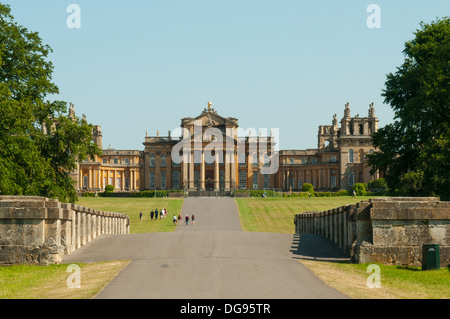 Il Palazzo di Blenheim, Woodstock, Oxfordshire, Inghilterra Foto Stock