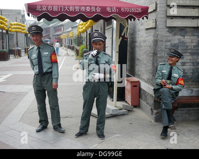 Cina, Pechino, Piazza Tiananmen è situato nel cuore di Pechino, Foto Stock