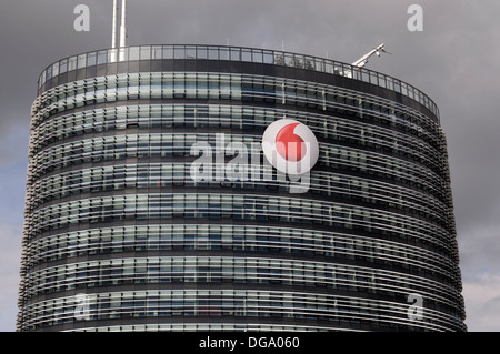 Il nuovo quartier generale di Vodafone a Düsseldorf, NRW, Germania. Foto Stock