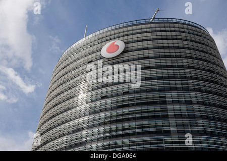 Il nuovo quartier generale di Vodafone a Düsseldorf, NRW, Germania. Foto Stock