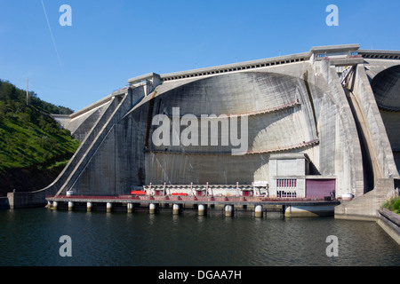 Da Barragem Aguieira diga idroelettrica in Portogallo, Europa Foto Stock